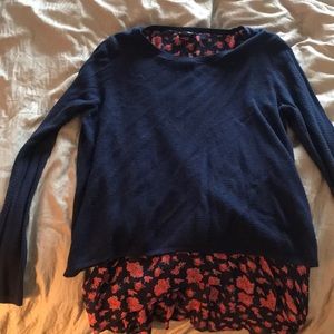 Lucky Brand Navy Top